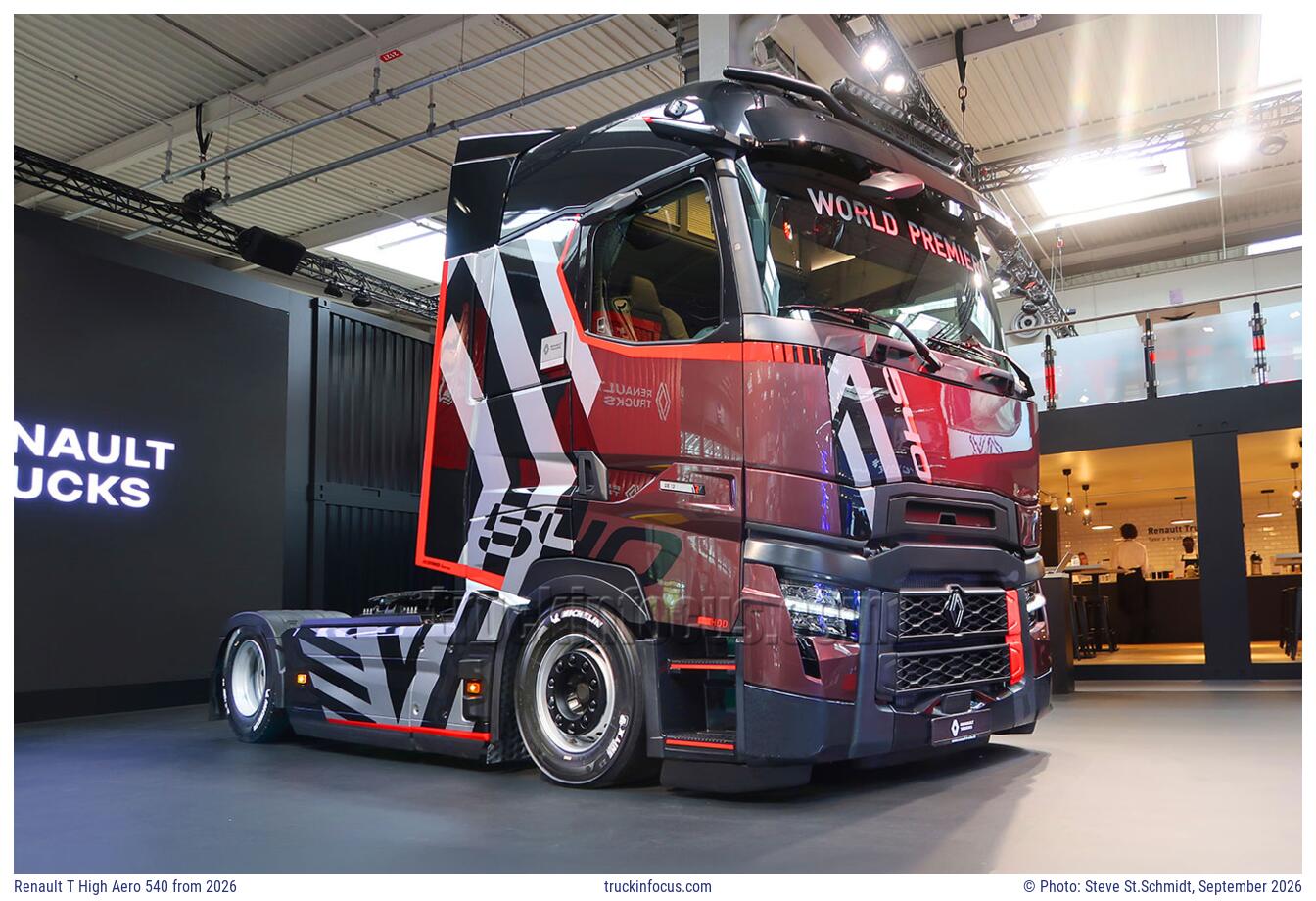 Renault T High Aero 540 from 2026 Photo September 2026