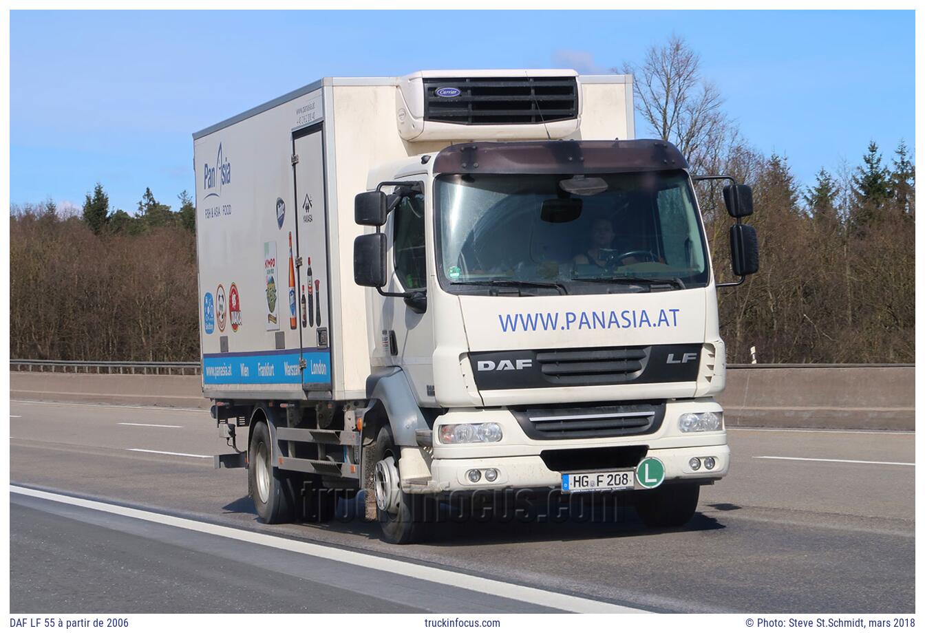 DAF LF 55 à partir de 2006 Photo mars 2018