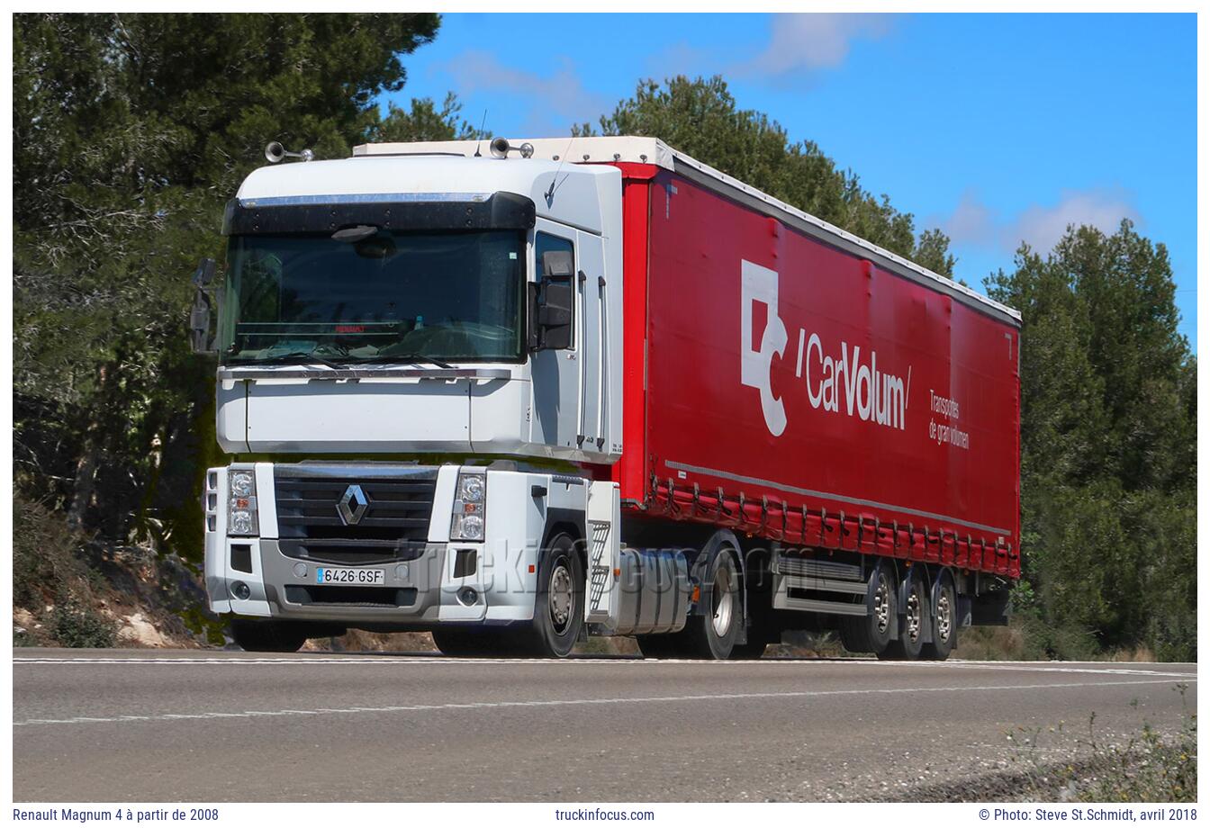 Renault Magnum 4 à partir de 2008 Photo avril 2018