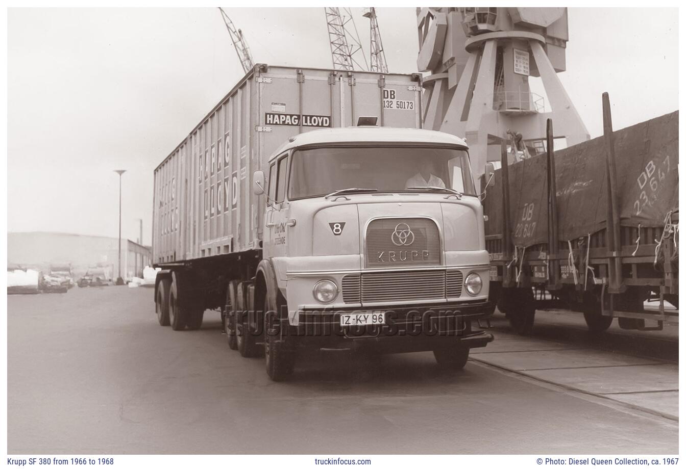 Krupp SF 380 from 1966 to 1968 Photo ca. 1967