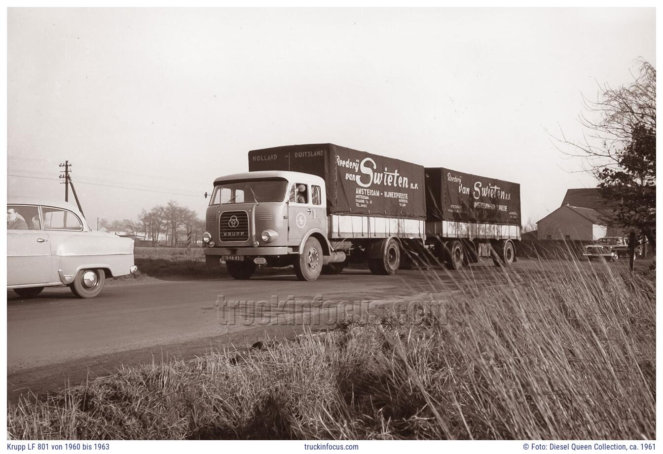 Krupp LF 801 von 1960 bis 1963 Foto ca. 1961