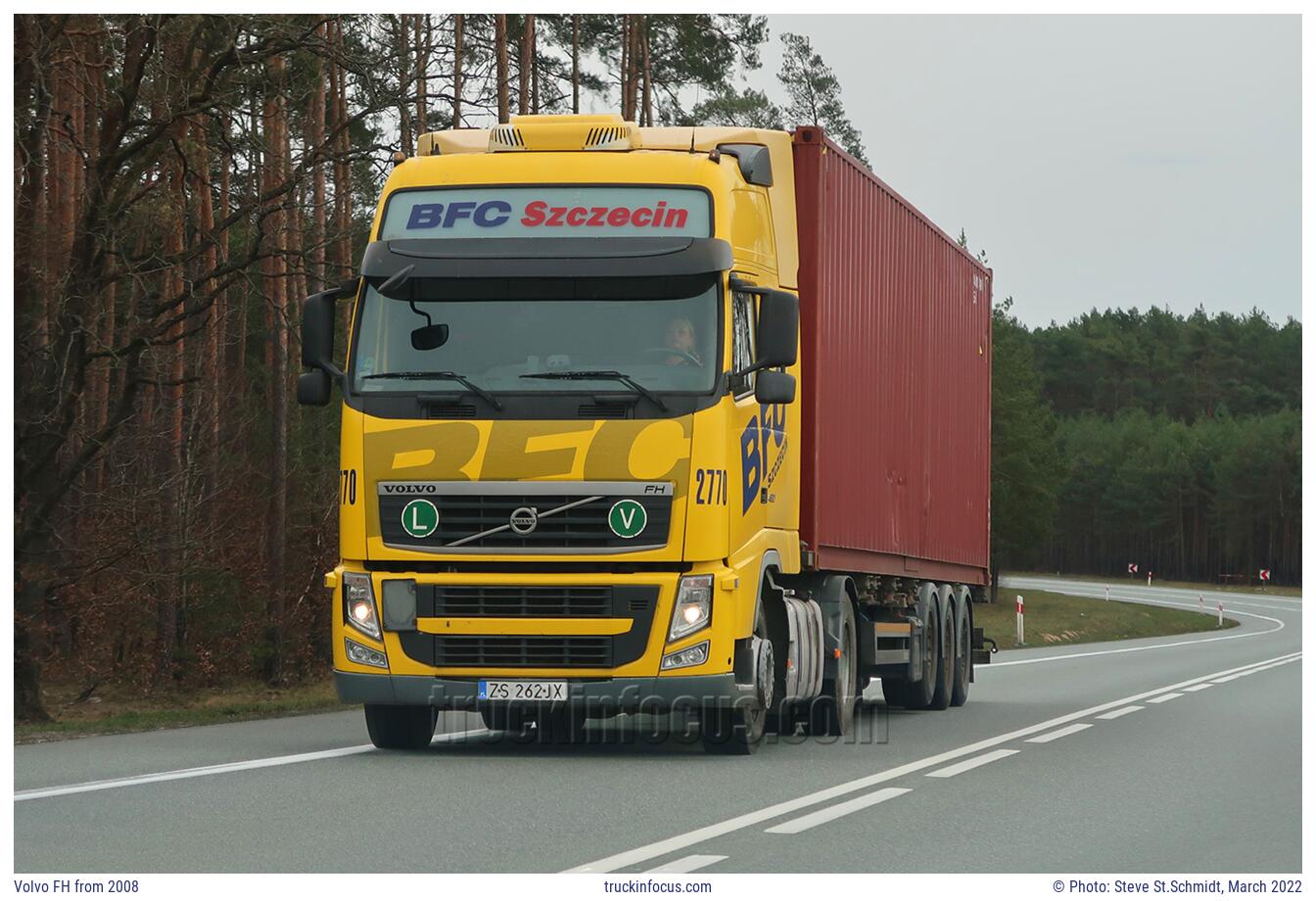 Volvo FH from 2008 Photo March 2022