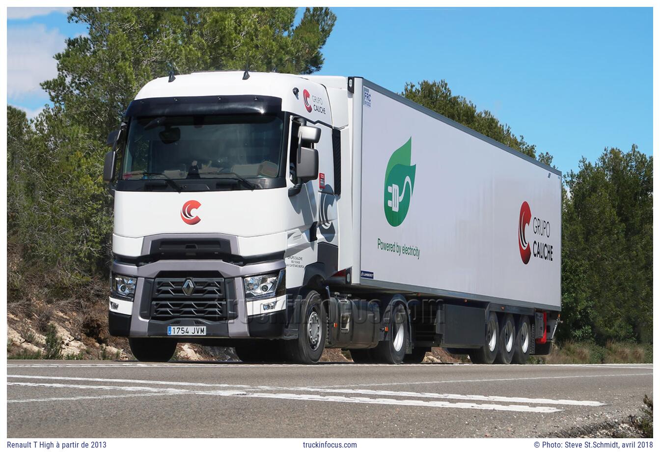 Renault T High à partir de 2013 Photo avril 2018