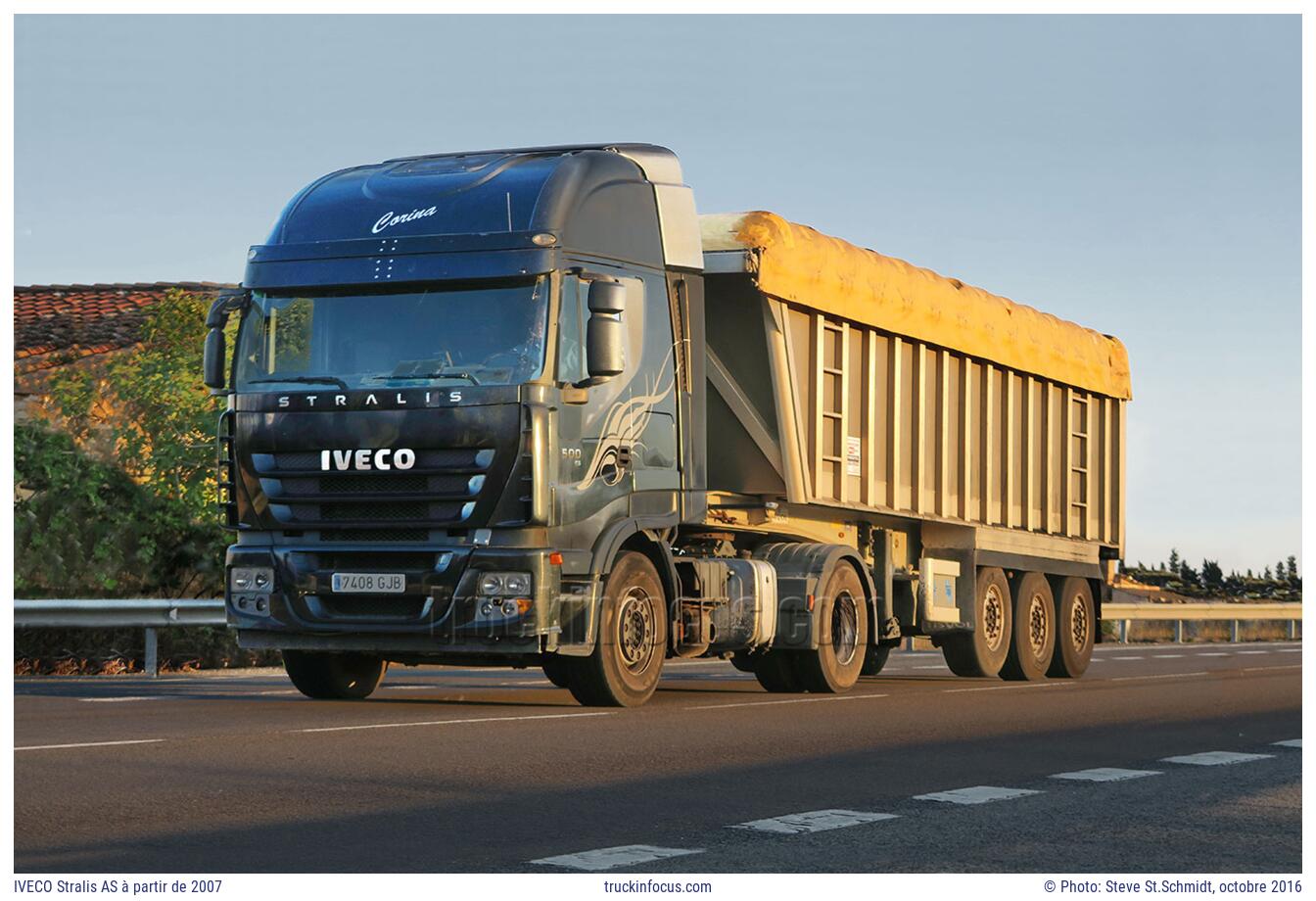 IVECO Stralis AS à partir de 2007 Photo octobre 2016