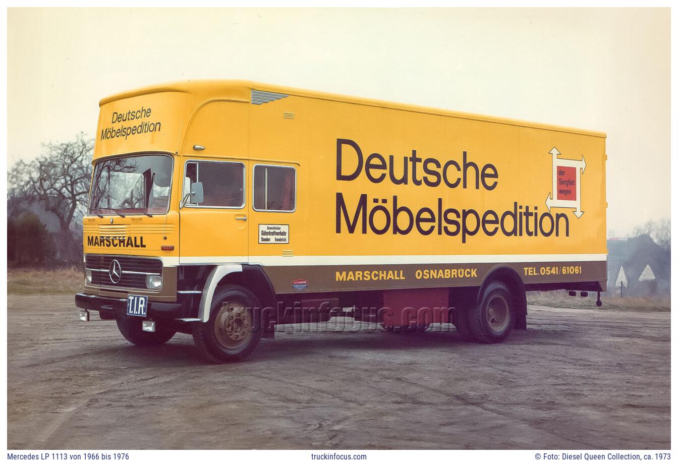 Mercedes LP 1113 von 1966 bis 1976 Foto ca. 1973