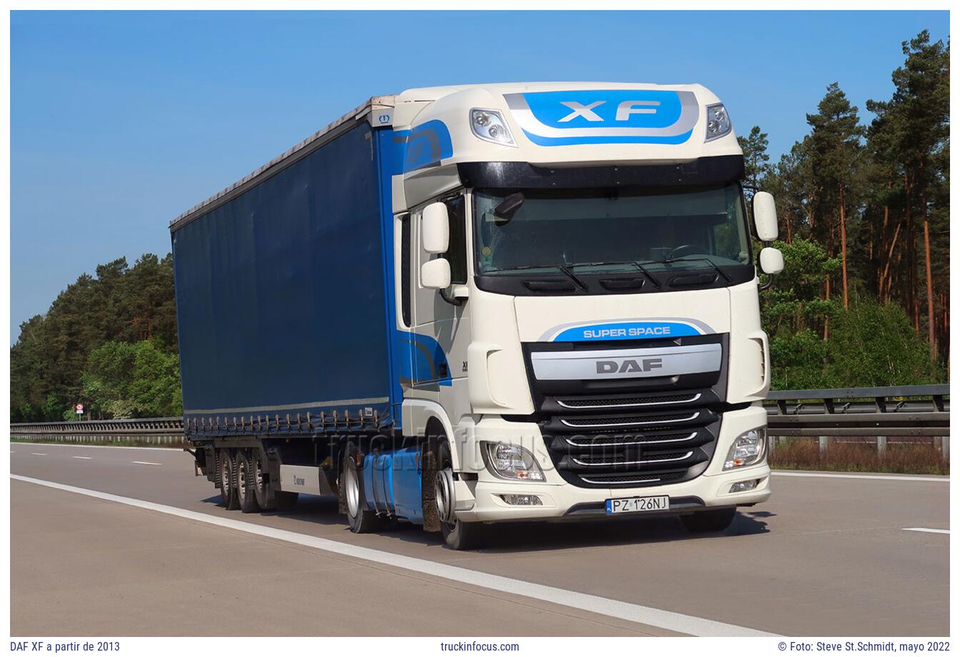 DAF XF a partir de 2013 Foto mayo 2022