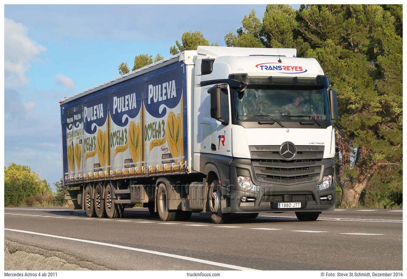 Mercedes Actros 4 ab 2011 Foto Dezember 2016