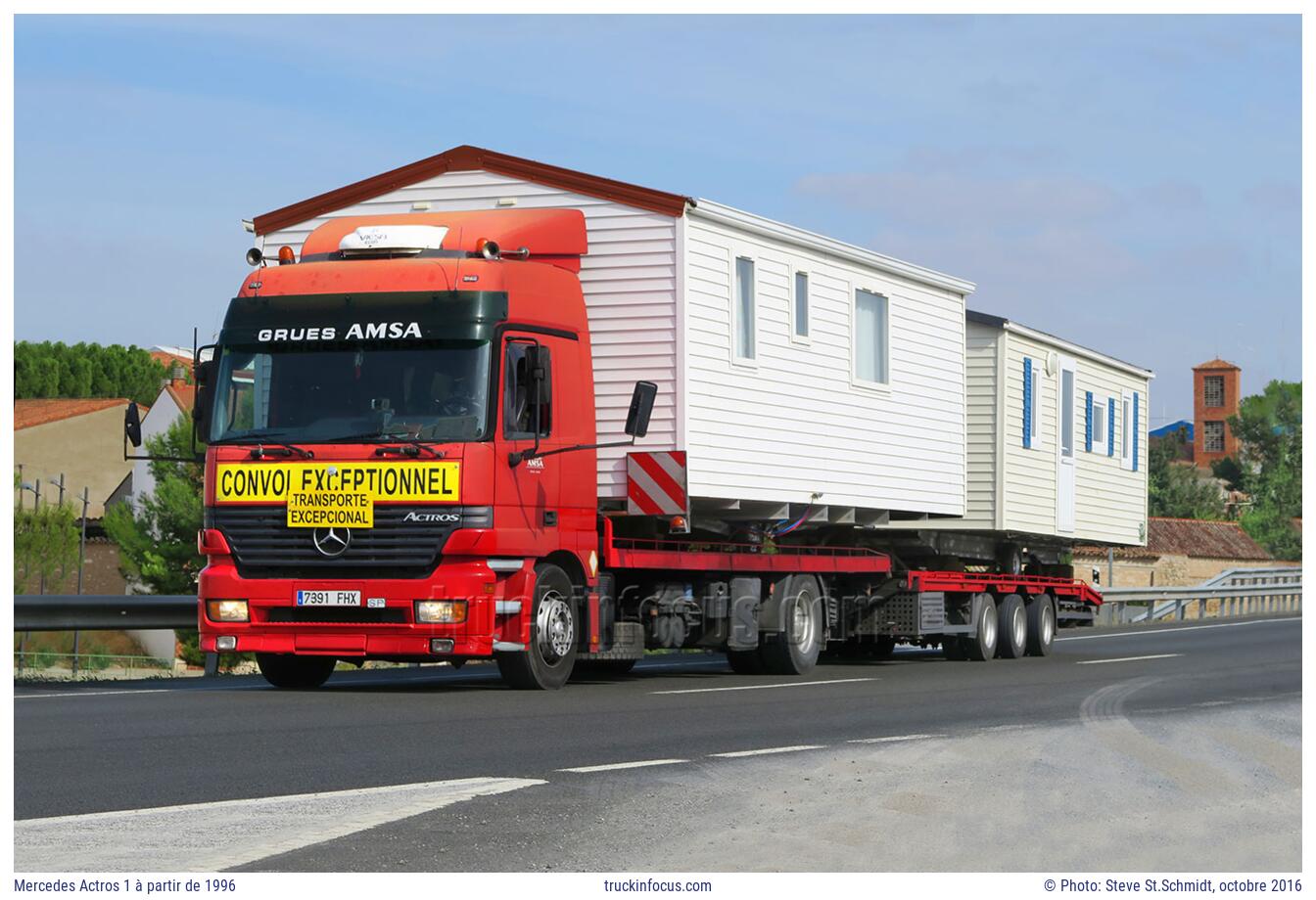 Mercedes Actros 1 à partir de 1996 Photo octobre 2016