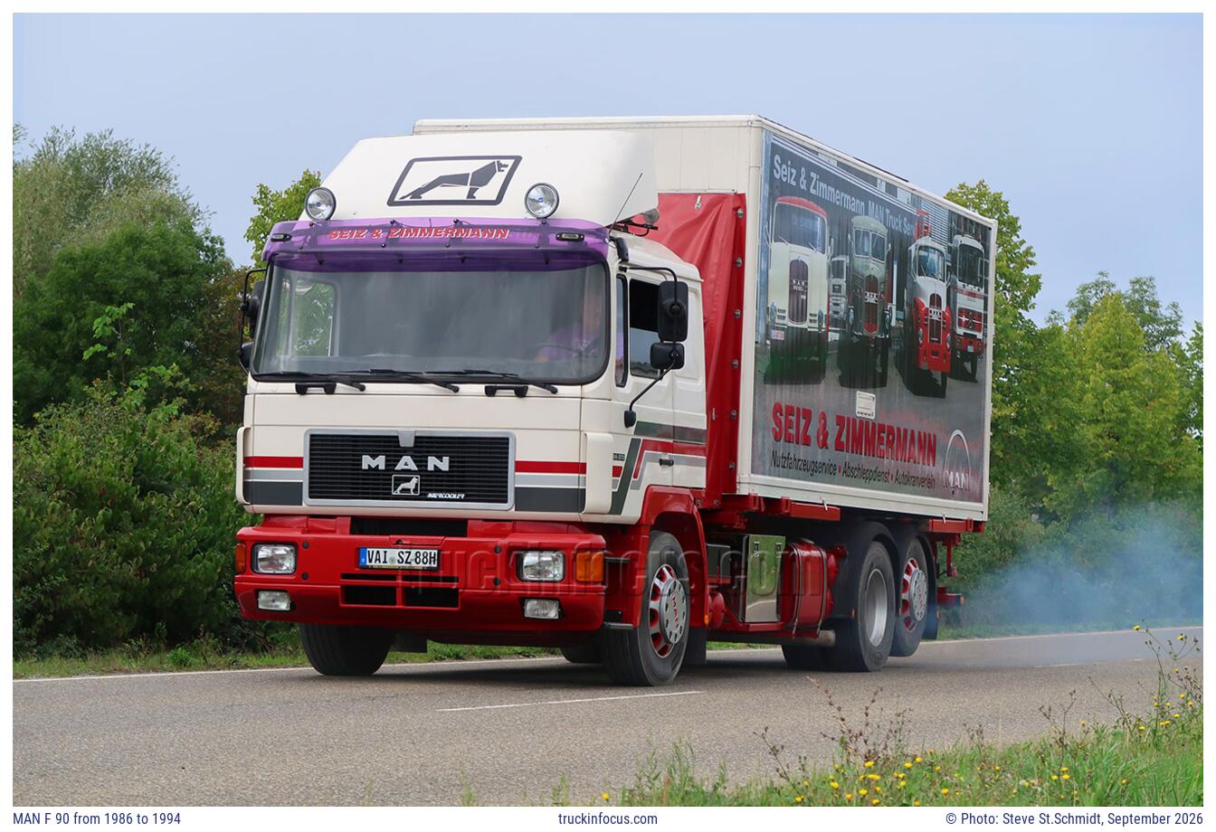 MAN F 90 from 1986 to 1994 Photo September 2026