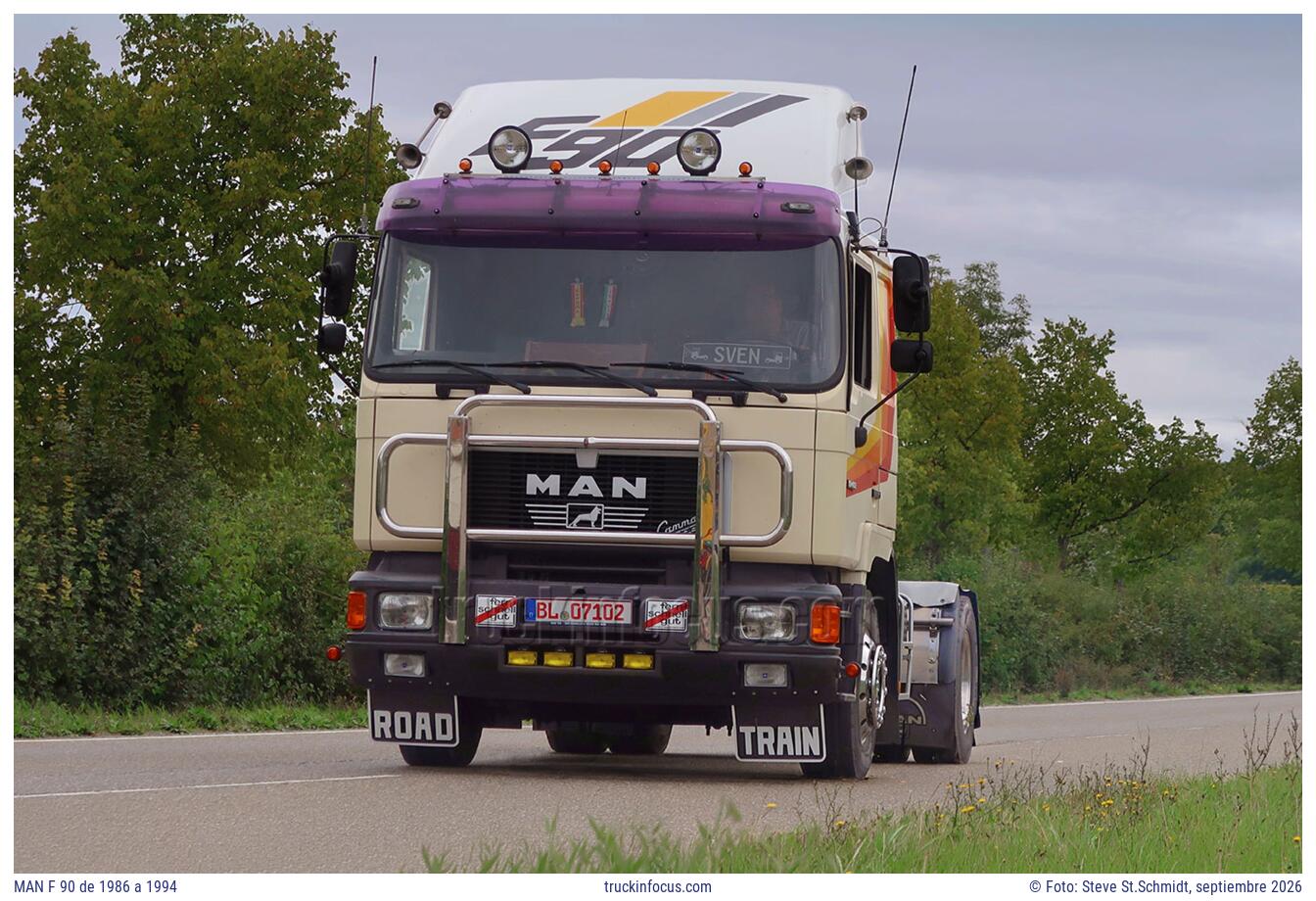 MAN F 90 de 1986 a 1994 Foto septiembre 2026