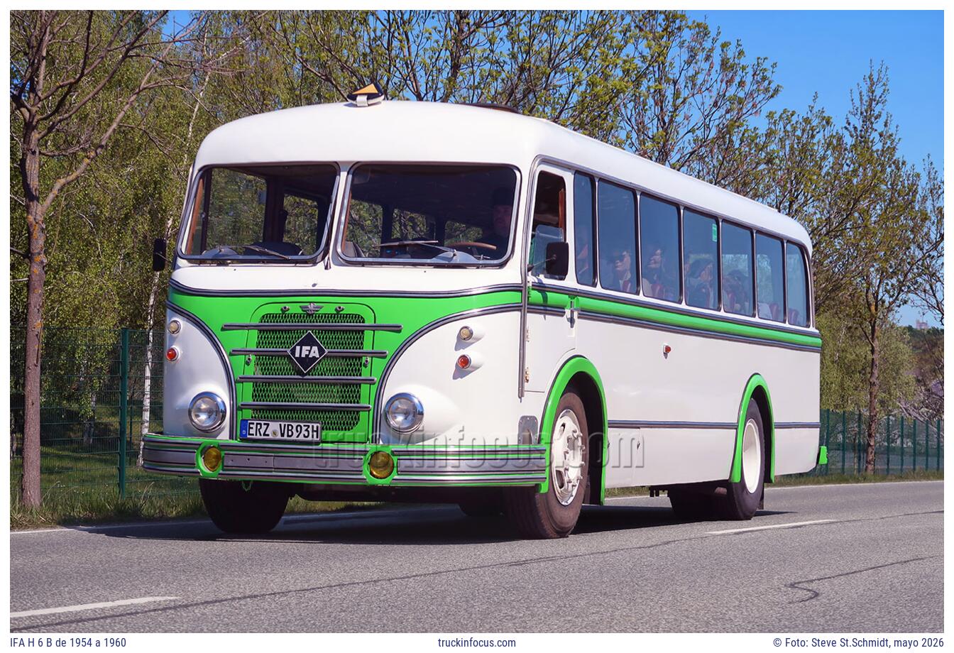 IFA H 6 B de 1954 a 1960 Foto mayo 2026