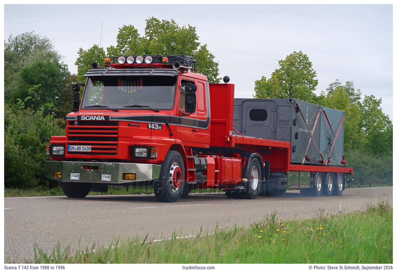 Scania T 143 from 1988 to 1996 Photo September 2026