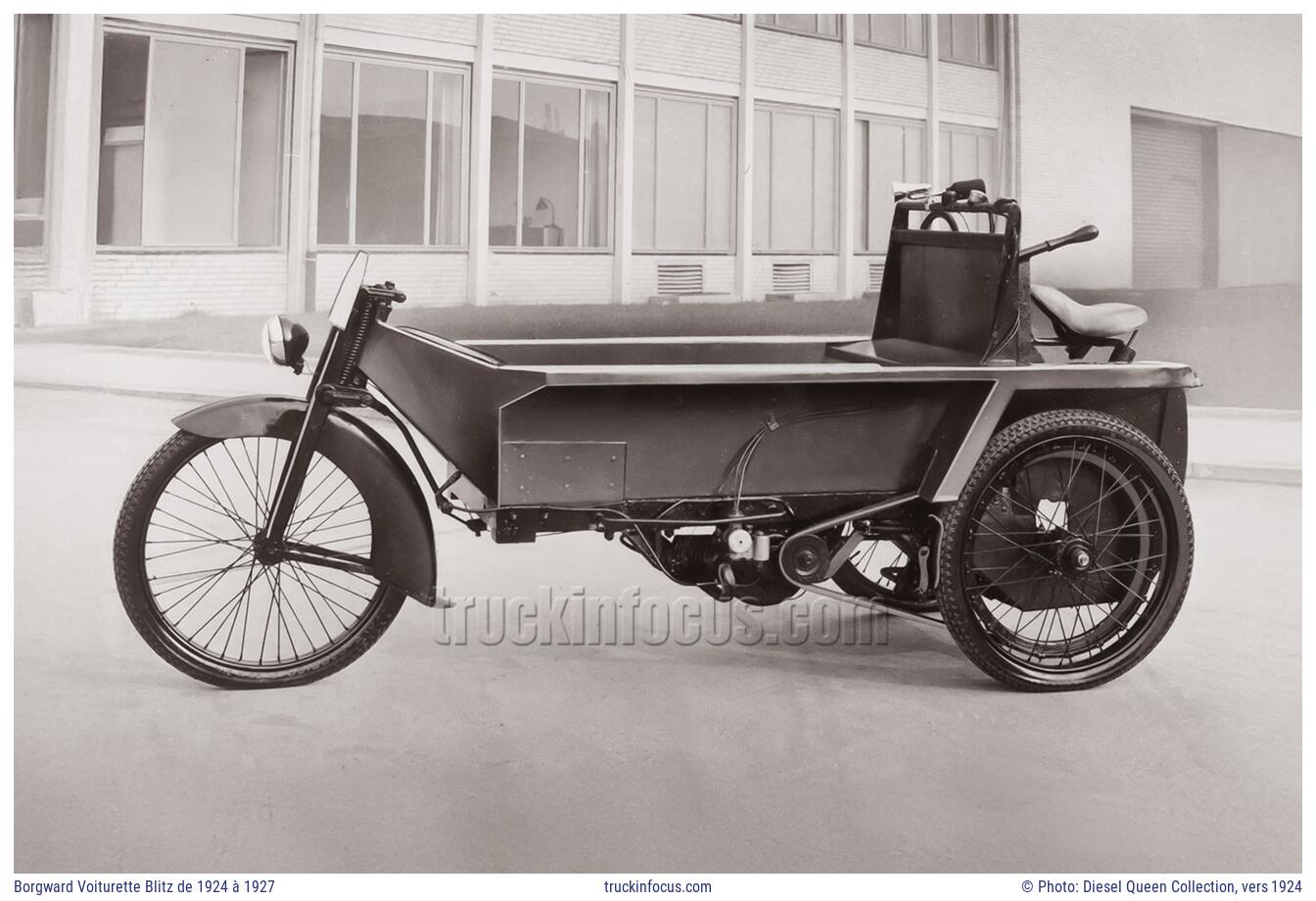 Borgward Voiturette Blitz de 1924 à 1927 Photo vers 1924