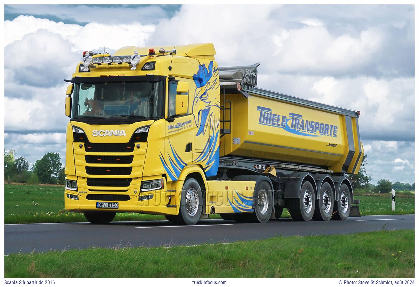 Scania S à partir de 2016 Photo août 2024