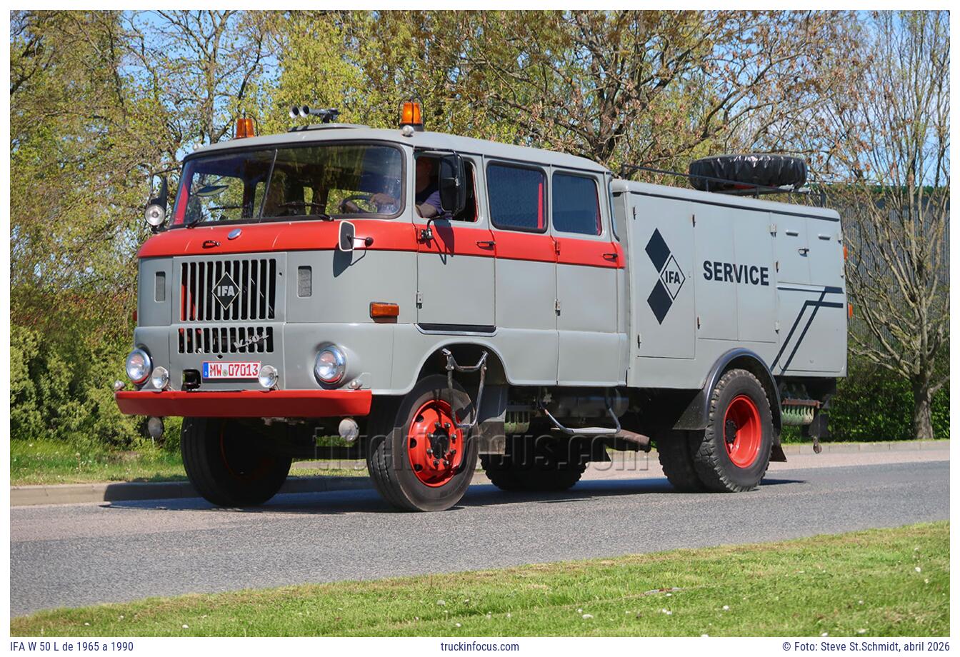 IFA W 50 L de 1965 a 1990 Foto abril 2026