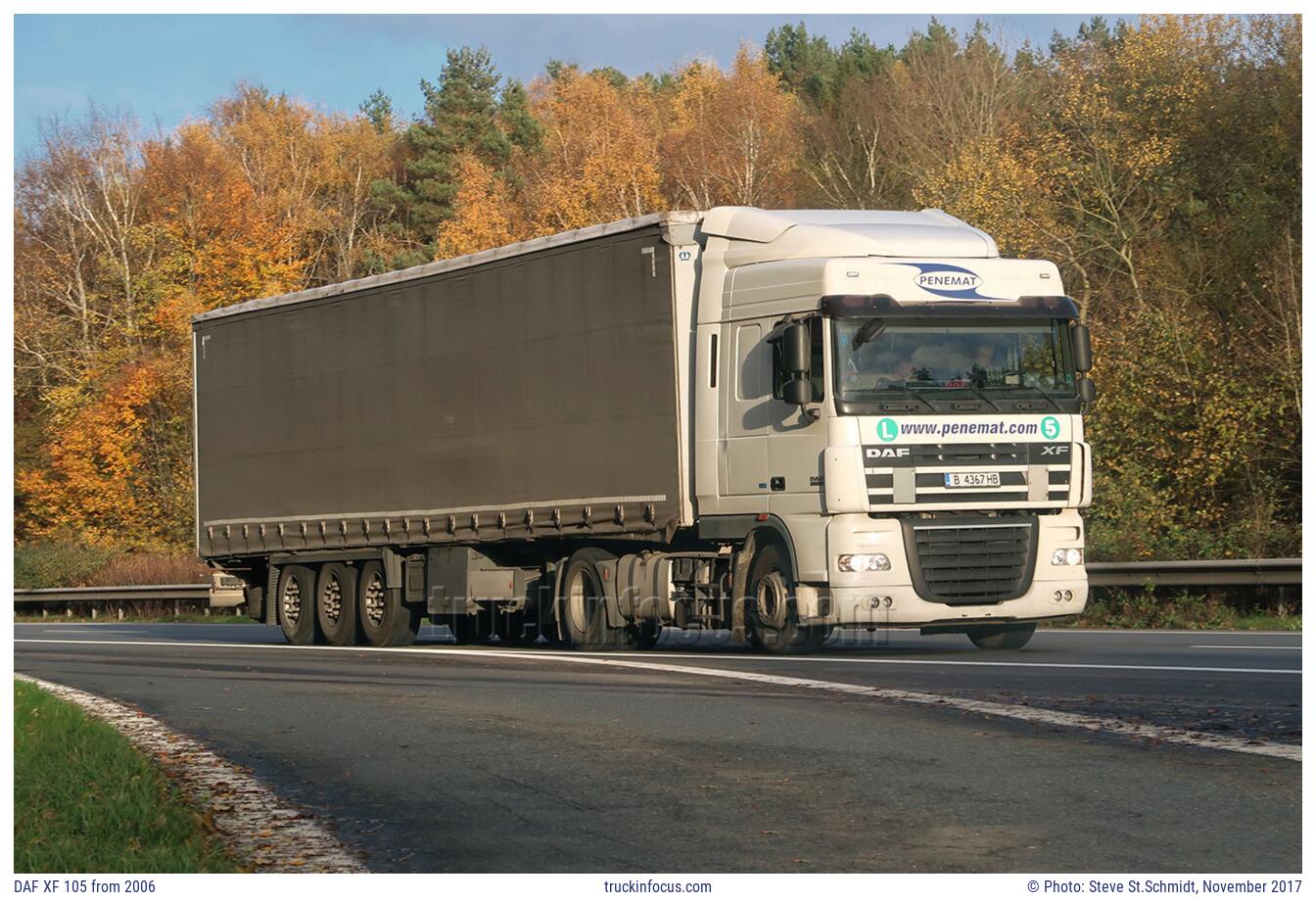 DAF XF 105 from 2006 Photo November 2017
