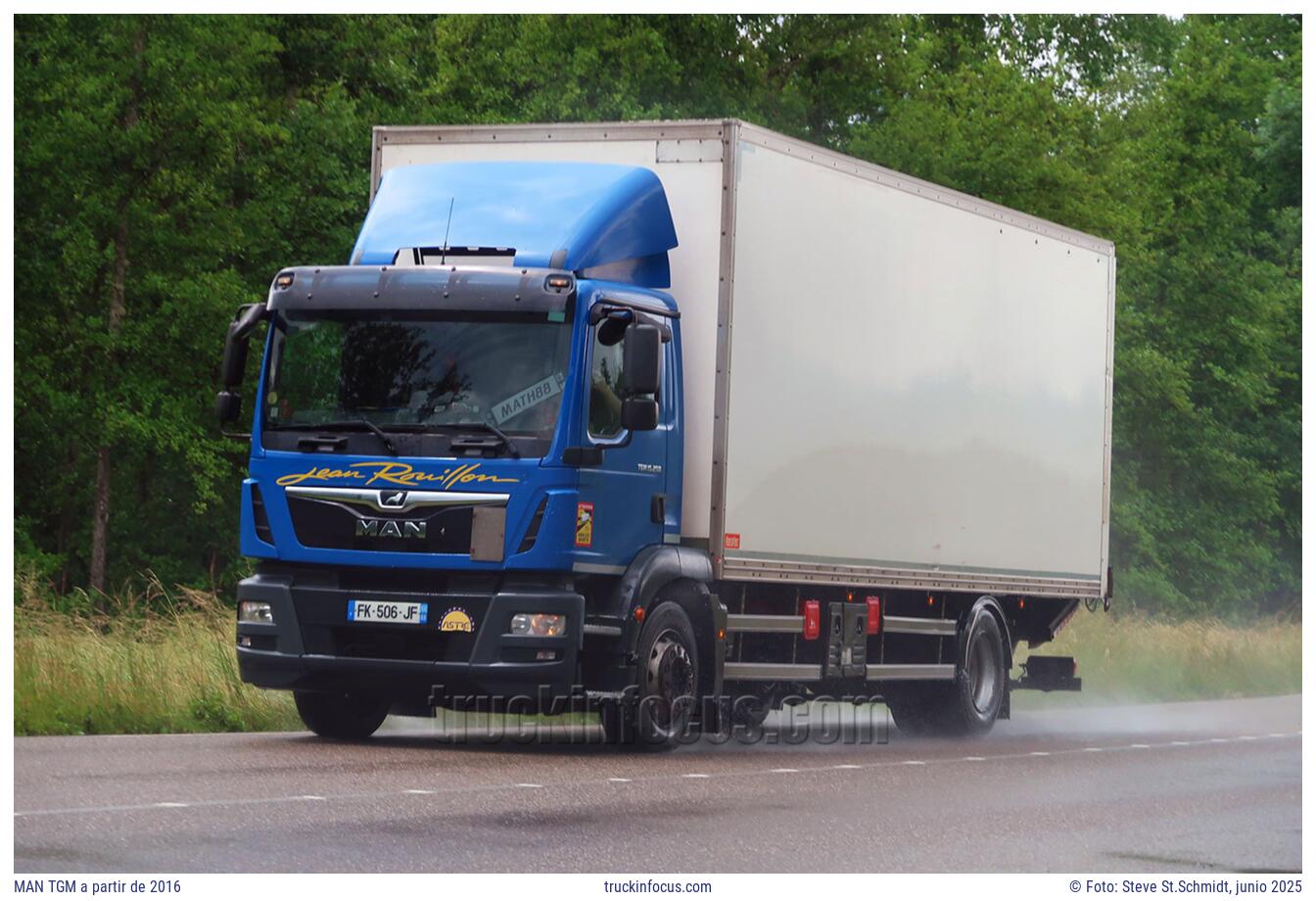 MAN TGM a partir de 2016 Foto junio 2025