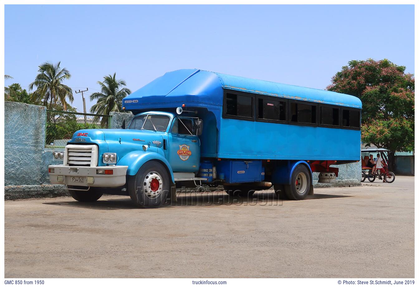 GMC 850 from 1950 Photo June 2019