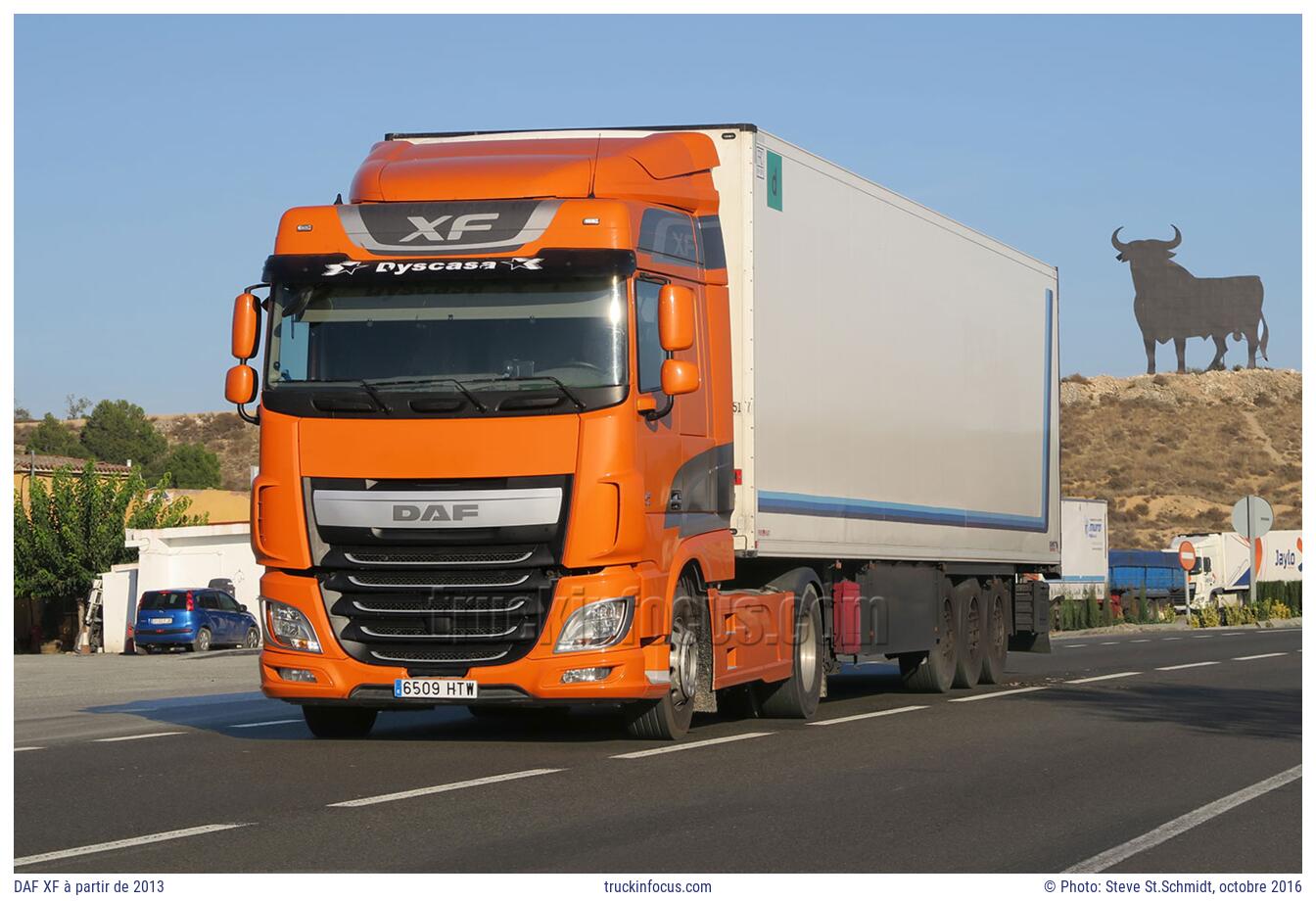 DAF XF à partir de 2013 Photo octobre 2016