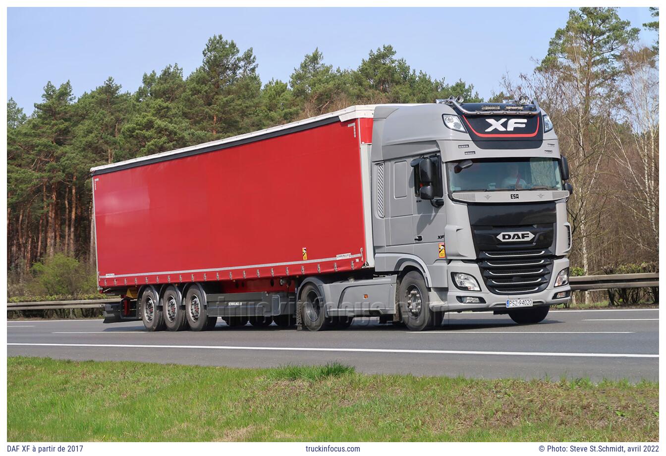 DAF XF à partir de 2017 Photo avril 2022