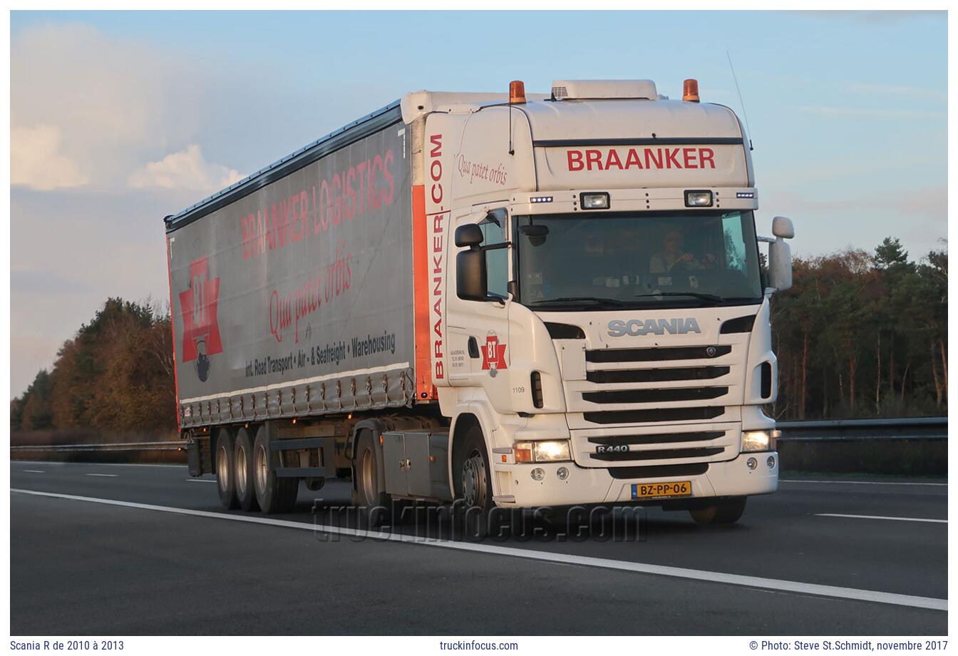 Scania R de 2010 à 2013 Photo novembre 2017