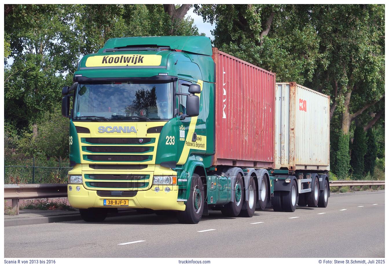 Scania R von 2013 bis 2016 Foto Juli 2025