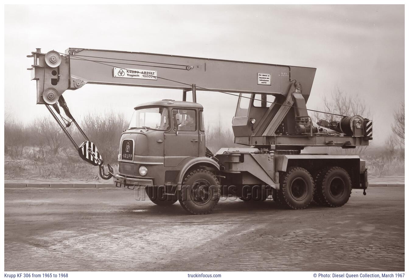 Krupp KF 306 from 1965 to 1968 Photo March 1967