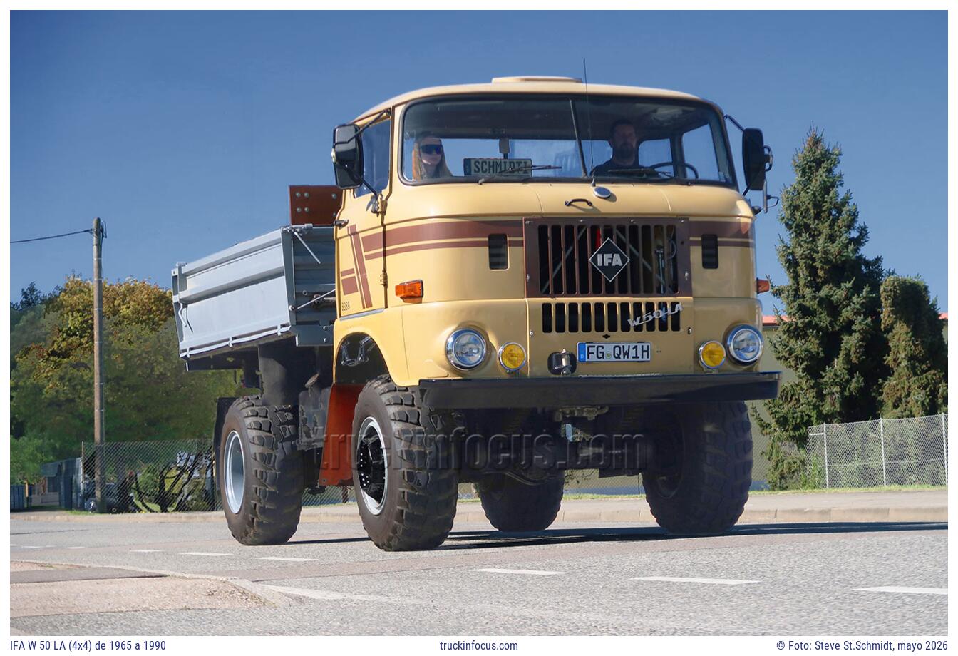IFA W 50 LA (4x4) de 1965 a 1990 Foto mayo 2026