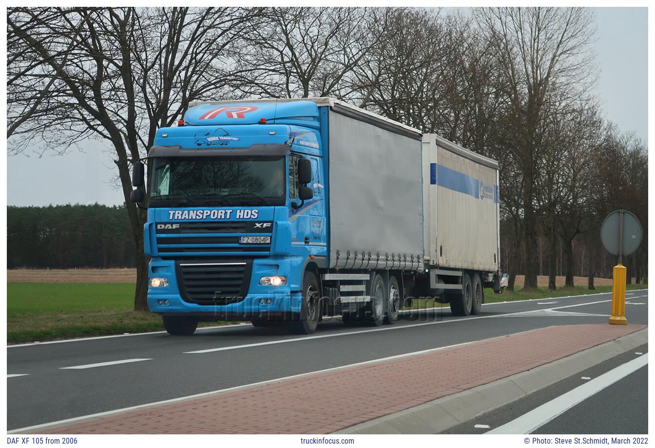 DAF XF 105 from 2006 Photo March 2022