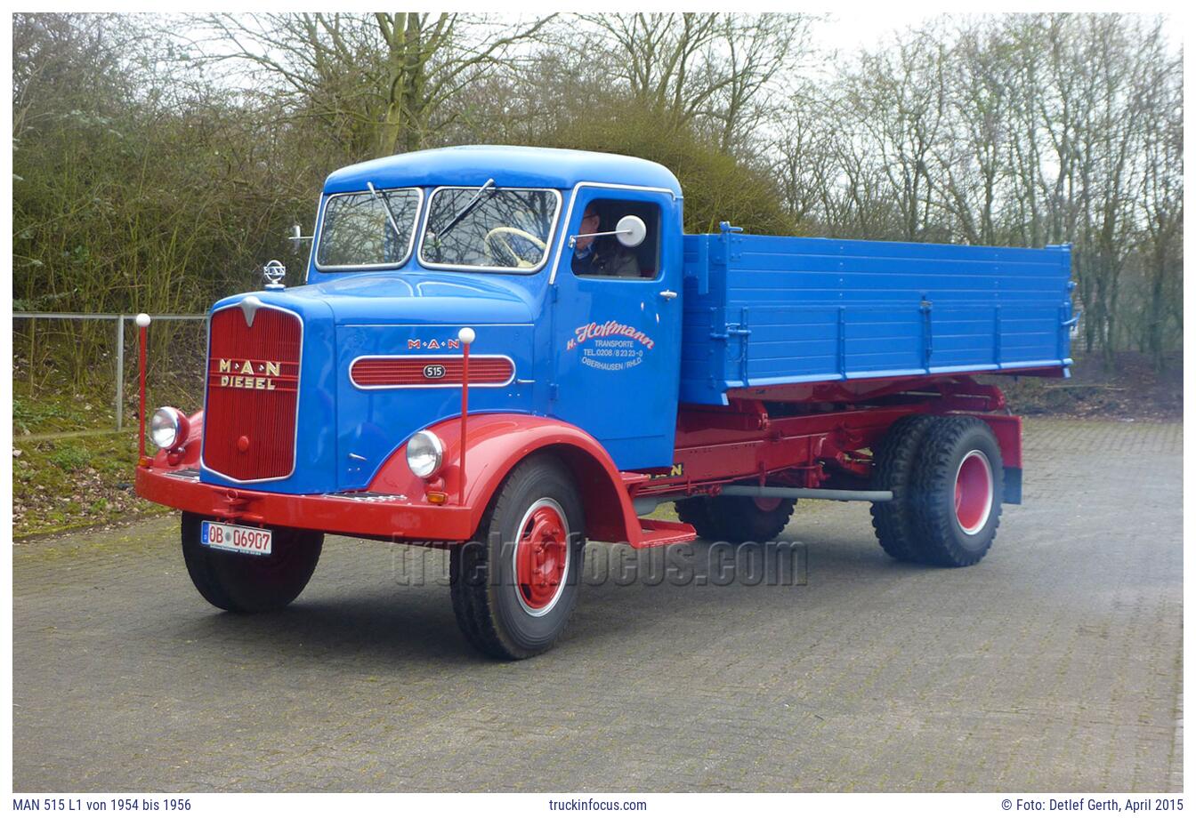 MAN 515 L1 von 1954 bis 1956 Foto April 2015