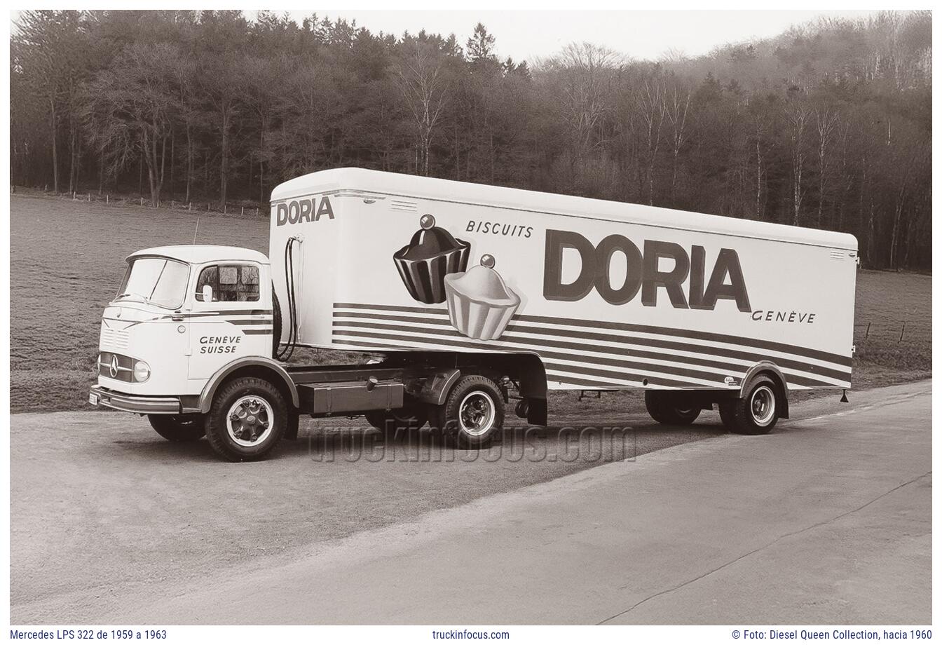 Mercedes LPS 322 de 1959 a 1963 Foto hacia 1960