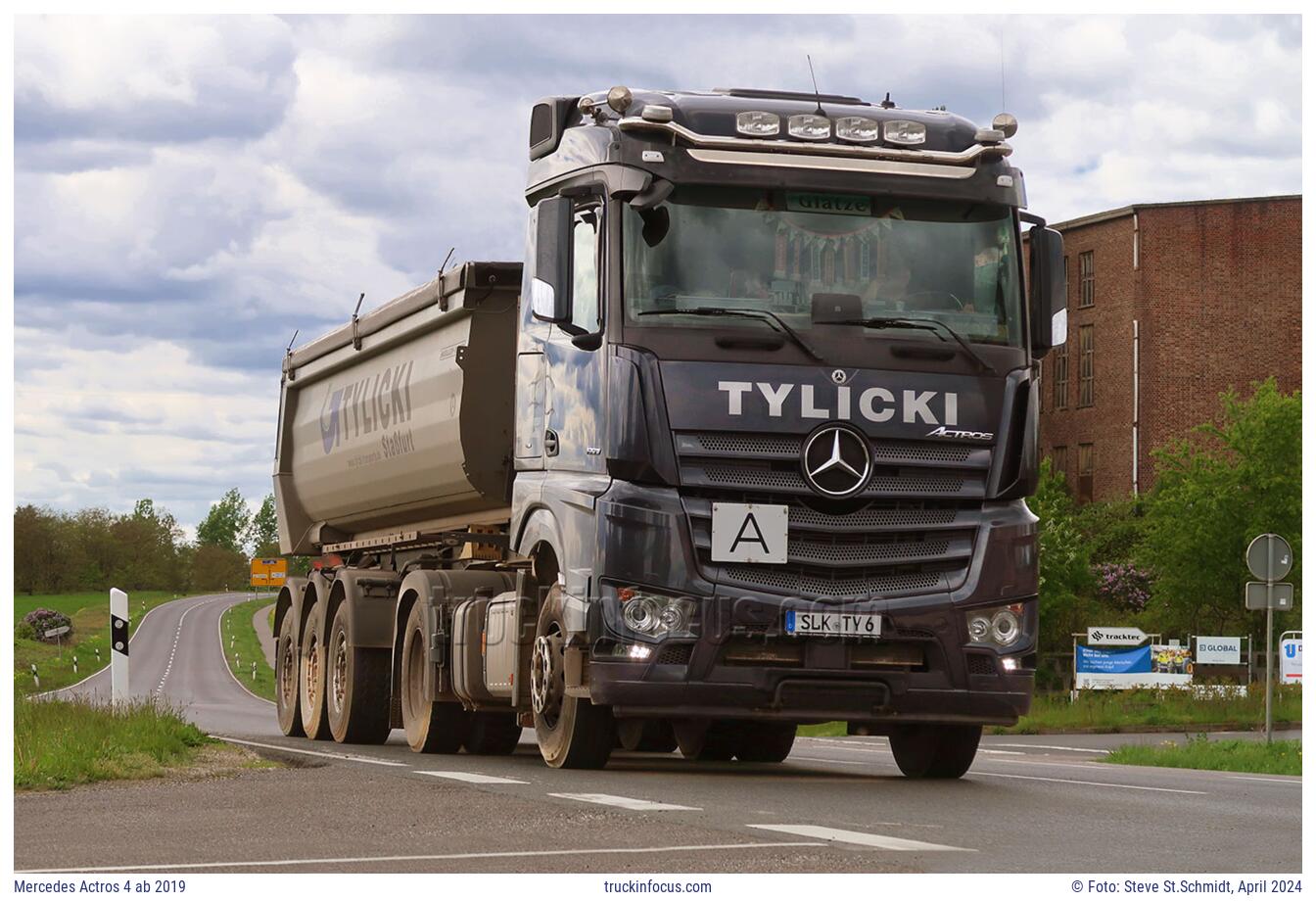 Mercedes Actros 4 ab 2019 Foto April 2024