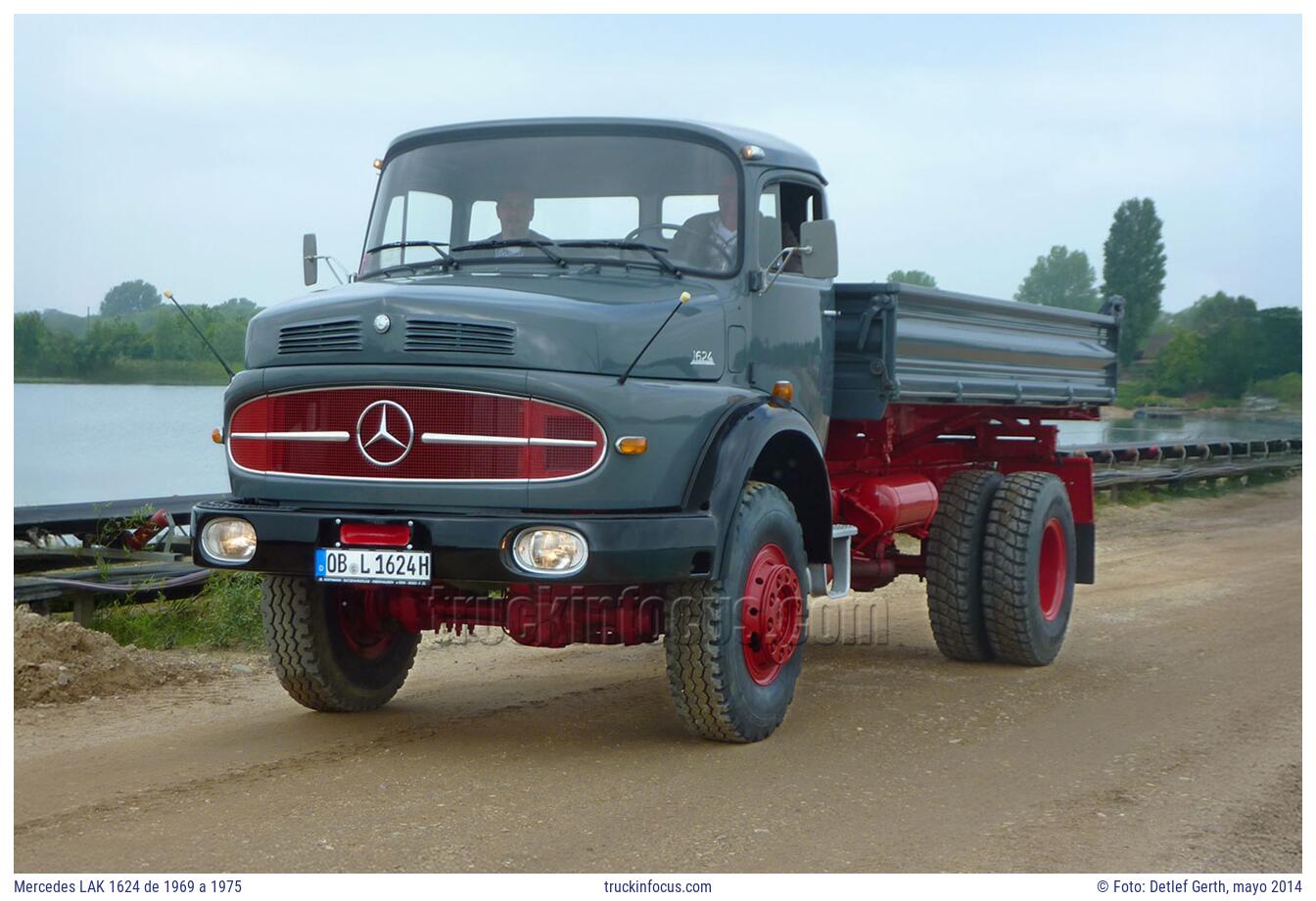 Mercedes LAK 1624 de 1969 a 1975 Foto mayo 2014