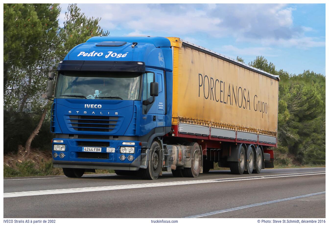 IVECO Stralis AS à partir de 2002 Photo décembre 2016