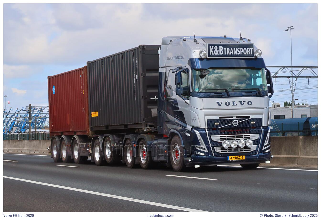 Volvo FH from 2020 Photo July 2025