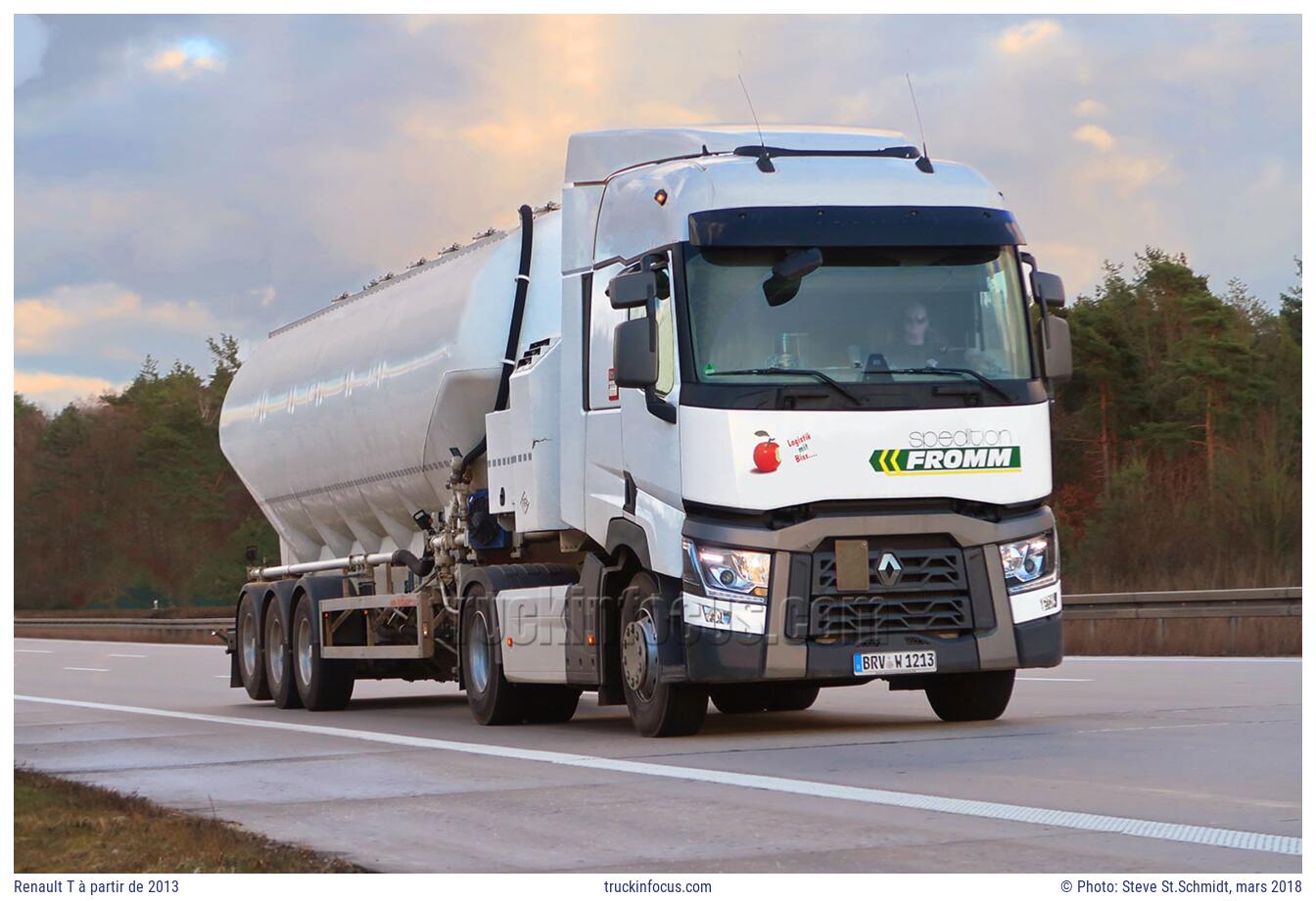Renault T à partir de 2013 Photo mars 2018