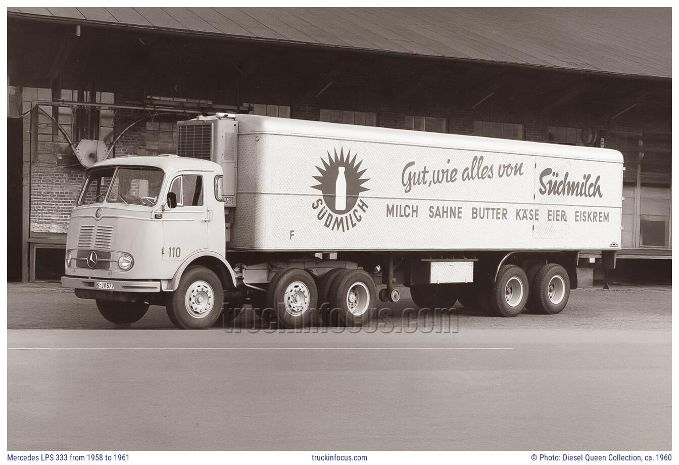Mercedes LPS 333 from 1958 to 1961 Photo ca. 1960