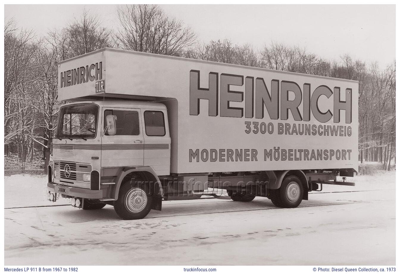 Mercedes LP 911 B from 1967 to 1982 Photo ca. 1973