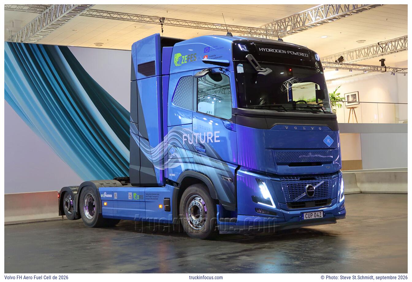 Volvo FH Aero Fuel Cell de 2026 Photo septembre 2026