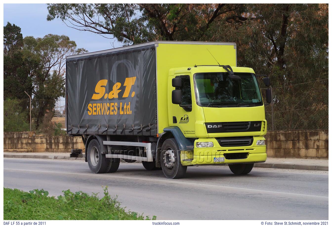 DAF LF 55 a partir de 2011 Foto noviembre 2021