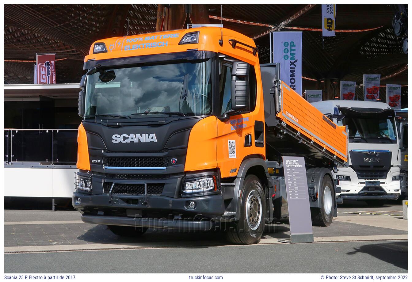 Scania 25 P Electro à partir de 2017 Photo septembre 2022