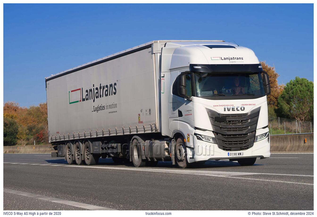 IVECO S-Way AS High à partir de 2020 Photo décembre 2024