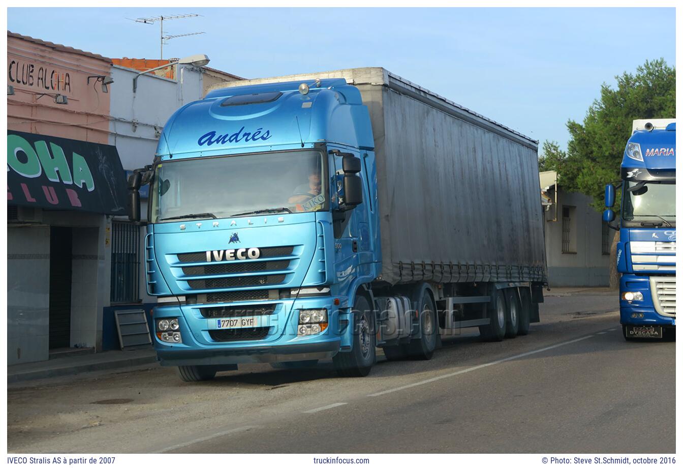 IVECO Stralis AS à partir de 2007 Photo octobre 2016