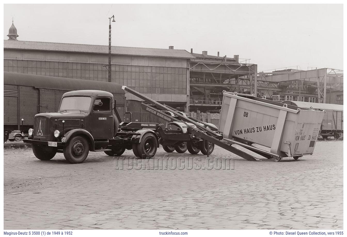 Magirus-Deutz S 3500 (1) de 1949 à 1952 Photo vers 1955