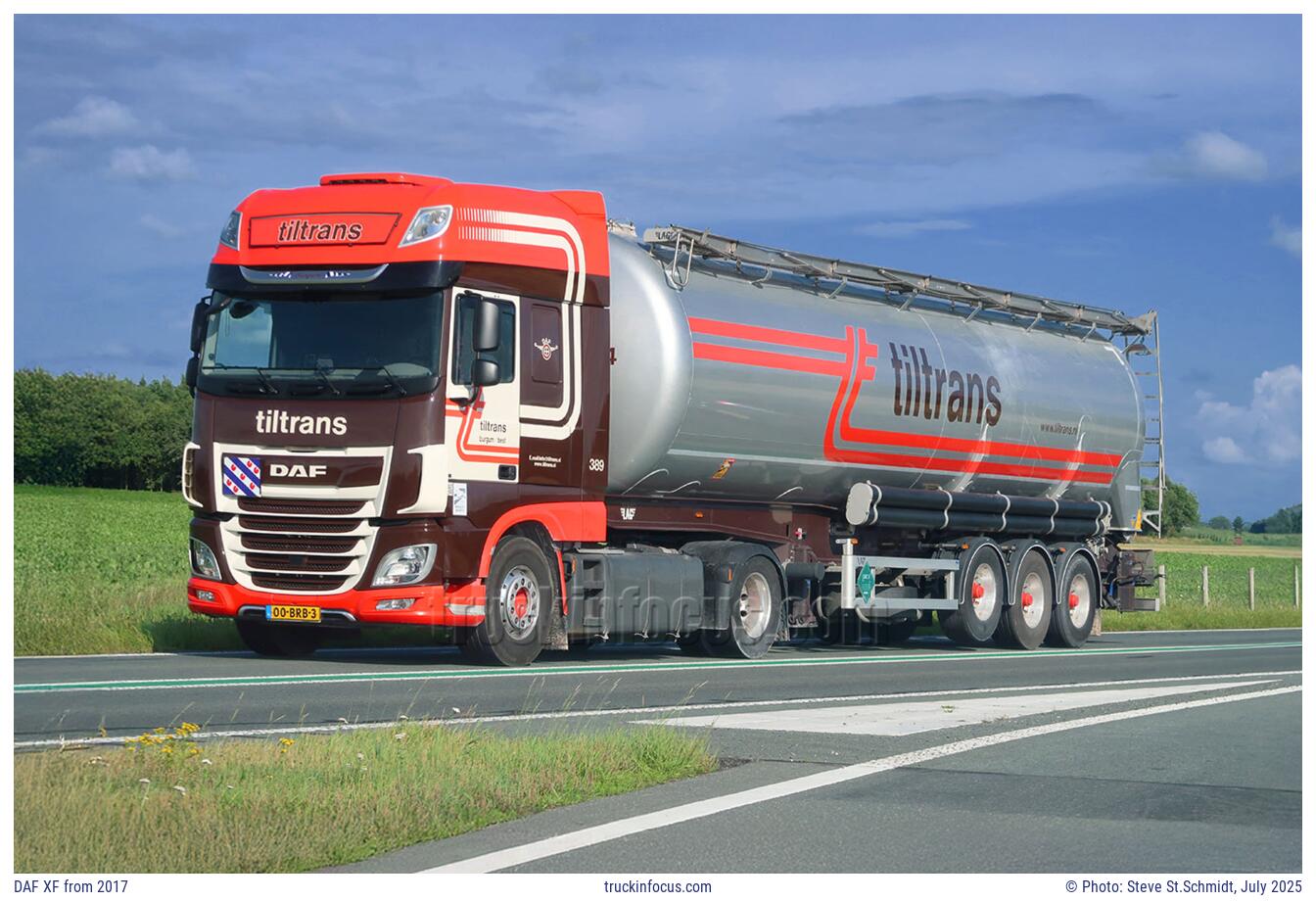 DAF XF from 2017 Photo July 2025