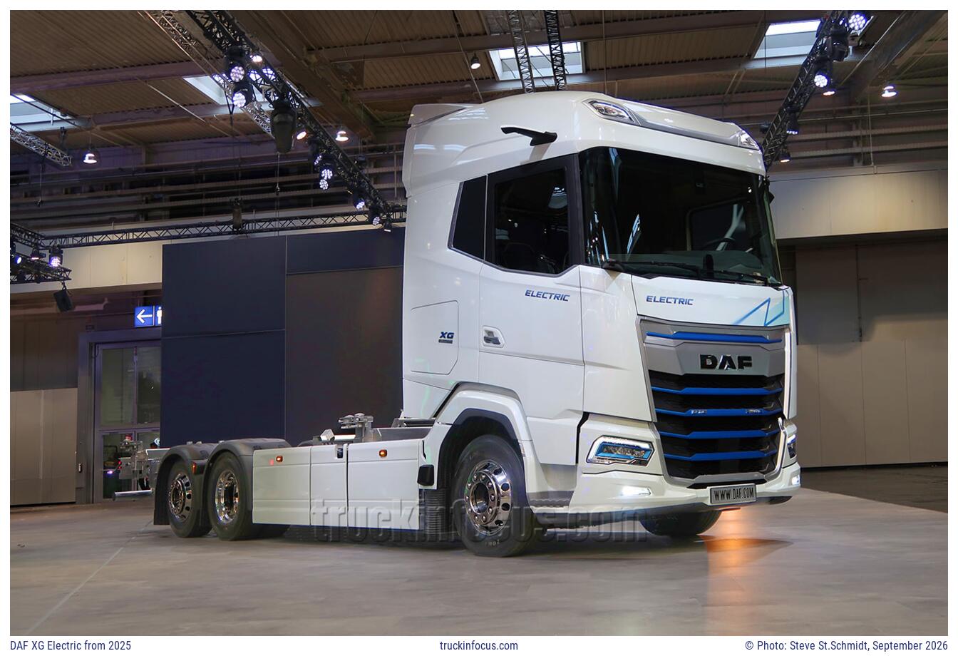 DAF XG Electric from 2025 Photo September 2026
