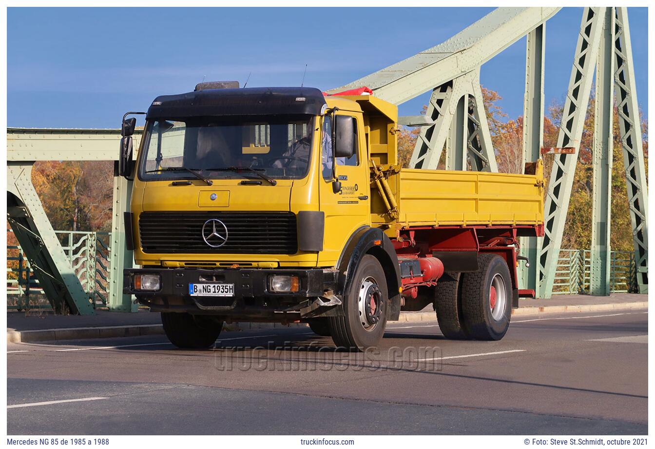 Mercedes NG 85 de 1985 a 1988 Foto octubre 2021