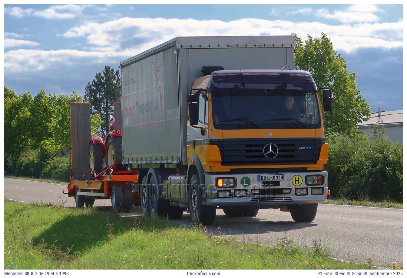 Mercedes SK II G de 1994 a 1998 Foto septiembre 2026