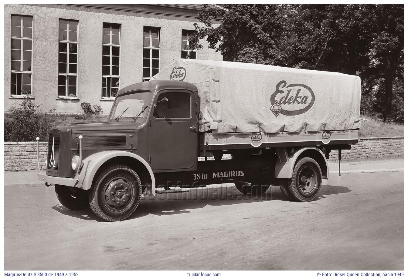 Magirus-Deutz S 3500 de 1949 a 1952 Foto hacia 1949