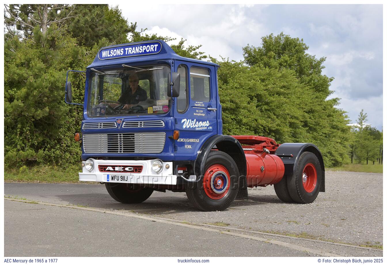 AEC Mercury de 1965 a 1977 Foto junio 2025